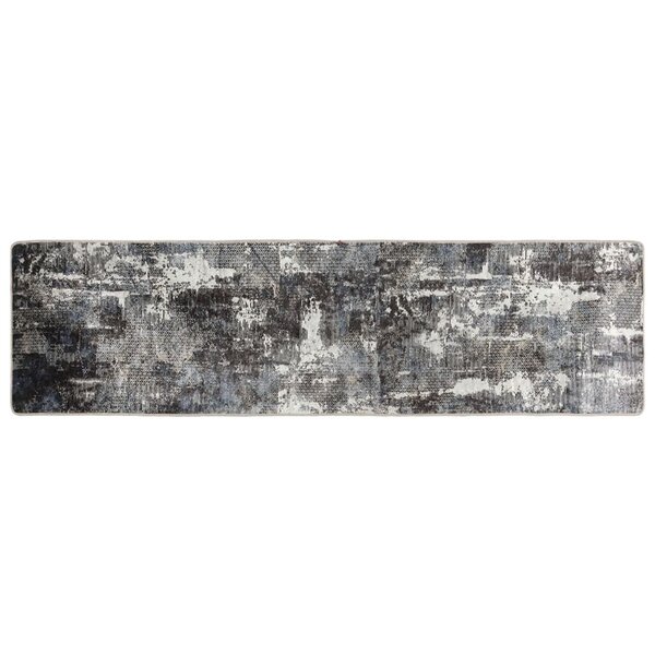 vidaXL Tapis lavable multicolore 80x300 cm antidérapant