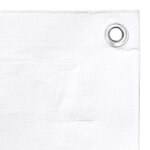 vidaXL Bâche 260 g/m² 4x6 m Blanc PEHD
