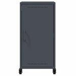vidaXL Buffet anthracite 36x39x72 cm acier