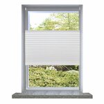 vidaXL Store plissé 40x100 cm Blanc