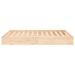 vidaXL Cadre de lit sans matelas bois massif 180x200 cm
