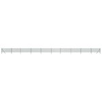 vidaXL Clôture en mailles de chaîne vert 1x25 m