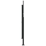 vidaXL Auvent latéral rétractable vert foncé 180x600 cm