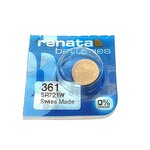 Blister de 1 Pile bouton oxyde argent X361 SR721W RENATA