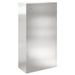 vidaXL Boîte aux lettres de dépôt 44x22x82 cm Acier inoxydable