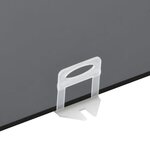 vidaXL Clips de nivellement de carreaux 250 Pièces 1 mm