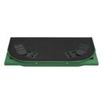 vidaXL Dessus de table de poker 8 joueurs 4 plis rectangulaire Vert