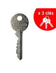 THIRARD - Batteuse BAL  compatible avec la distribution postale  épaisseur maxi 1 2mm  2 cames  2 clés