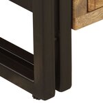 vidaXL Meuble TV 120x35x45 cm Bois solide de manguier