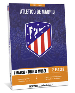 Coffret cadeau - TICKETBOX - Atlético de Madrid - 2 places