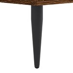 vidaXL Cadre de lit sans matelas chêne marron 120x190 cm