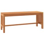 vidaXL Banc de jardin 110 cm bois massif d'eucalyptus