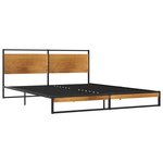 vidaXL Cadre de lit sans matelas métal 160x200 cm