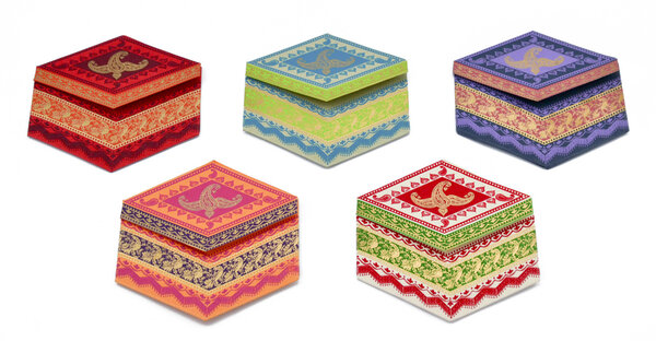 Mini enveloppe et carte Taj/Tarang Moderne 5 pièces