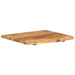 vidaXL Dessus de meuble-lavabo de salle de bain Acacia 58x52x2 5 cm