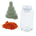 Flacon à épices poudreur + entonnoir + paprika moulu 40 g