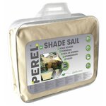 Perel Voile d'ombrage carrée 3 6 m Couleur crème GSS4360