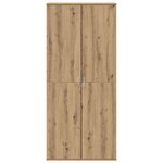 vidaXL Haut de meuble Artisan Chêne 80x39x178 cm Bois d'ingénierie