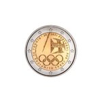 Monnaie 2 euros commémorative portugal 2021 - jeux olympiques tokyo