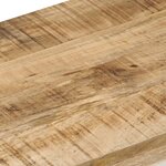 vidaXL Meuble TV 110x30x40 cm Bois massif de manguier