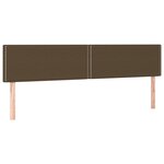 vidaXL Sommier à lattes de lit avec matelas Marron foncé 160x200 cm