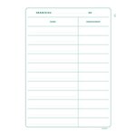 Registre 29,7x21 cm PRESENCE Conseil d'administration 100 pages EXACOMPTA