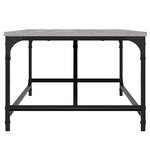 vidaXL Table basse Sonoma gris 100x50x35 cm Bois d'ingénierie