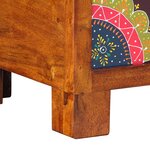 vidaXL Coffre de rangement Marron miel 50x30x40 cm en bois massif d'acacia