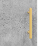 vidaXL Buffet gris béton 100x36x60 cm bois d'ingénierie