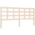 vidaXL Cadre de lit sans matelas bois de pin massif