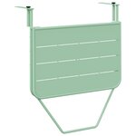 vidaXL Table Suspendue d'extérieur - Vert menthe  60 x 39 x 50 cm  Acier