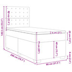 vidaXL Sommier à lattes de lit et matelas Rose 80x200 cm Velours