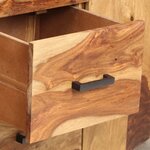 vidaXL Buffet 145x40x80 cm Bois solide