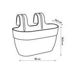 Planteur - Medium - Noir - 5 8 L