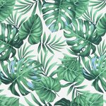 vidaXL Coussins de banc de jardin lot de 2 motif de feuilles