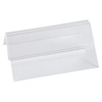 Porte-carte Clip L100mm - Cristal - X 50 - Exacompta