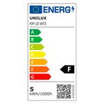 Lampe de bureau LED Popy, Puissance 5W, Durée 50 000h, Gris Métal
