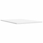 vidaXL Sommier à lattes de lit et matelas Gris clair 140x200cm Velours