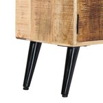 vidaXL Meuble TV 115x30x47 cm Bois massif de manguier