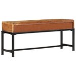 vidaXL Meuble TV 110x30x46 cm bois massif de récupération