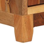 vidaXL Table de chevet 40x30x50 cm Bois de récupération massif