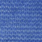 vidaXL Voile d'ombrage 160 g/m² carré bleu 4 5x4 5 m PEHD