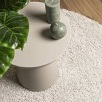 vidaXL Tapis shaggy PAMPLONA poils longs moderne crème 140x200 cm