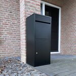 Boîte aux lettres pour colis - ParcelXL® - Boîte à colis - Indépendante - Boîte aux lettres suspendue - Noir - XXL