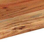 vidaXL Table de salle à manger 154x80x76 cm Bois d'acacia solide