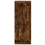 vidaXL Armoire murale chêne fumé 34 5x34x90 cm bois d'ingénierie