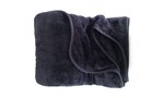 Grand plaid uni 200 x 220 cm - Noir