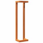 vidaXL Porte-serviette marron cire 23x18x90 cm bois de pin massif