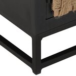 vidaXL Meuble TV 120x30x40 cm Bois massif de manguier