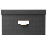 Lot de 3 boîtes de rangement officebyme - exacompta